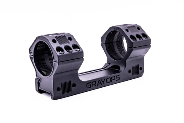 Grey Ops 34mm Precision Scope Mounts -34mm DIA 1.125