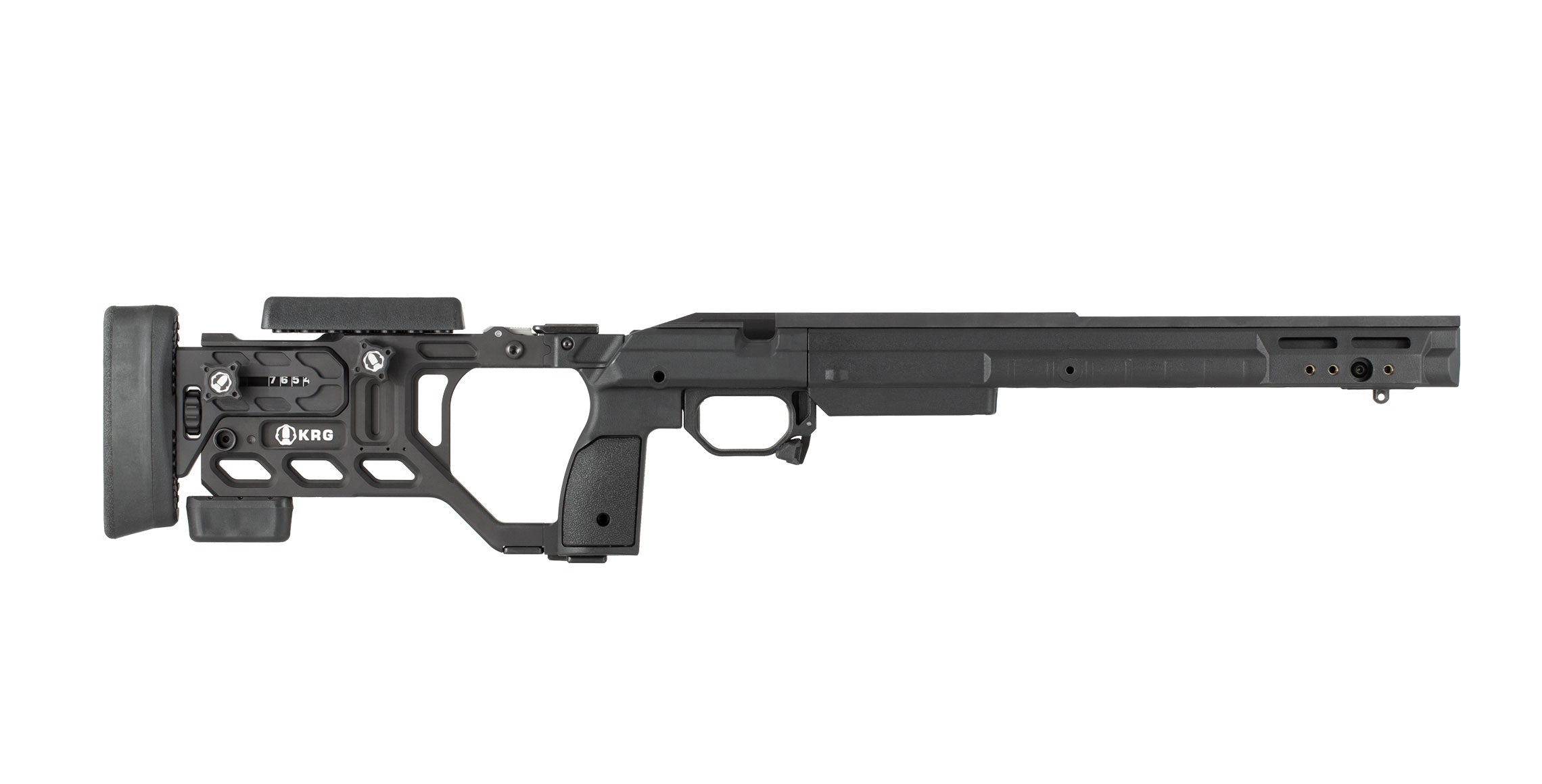 KRG, KRG WHISKEY-3 CHASSIS, FIXED Remington 700 SA BLACK;