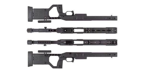 KRG, X-RAY CHASSIS, Remington 700 SA BLACK