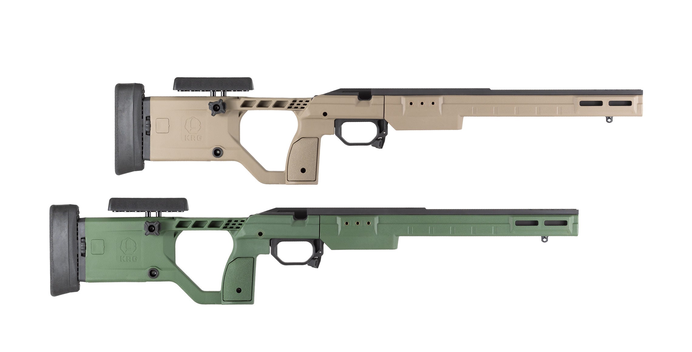 KRG, X-RAY CHASSIS, Remington 700 SA SAKO GREEN