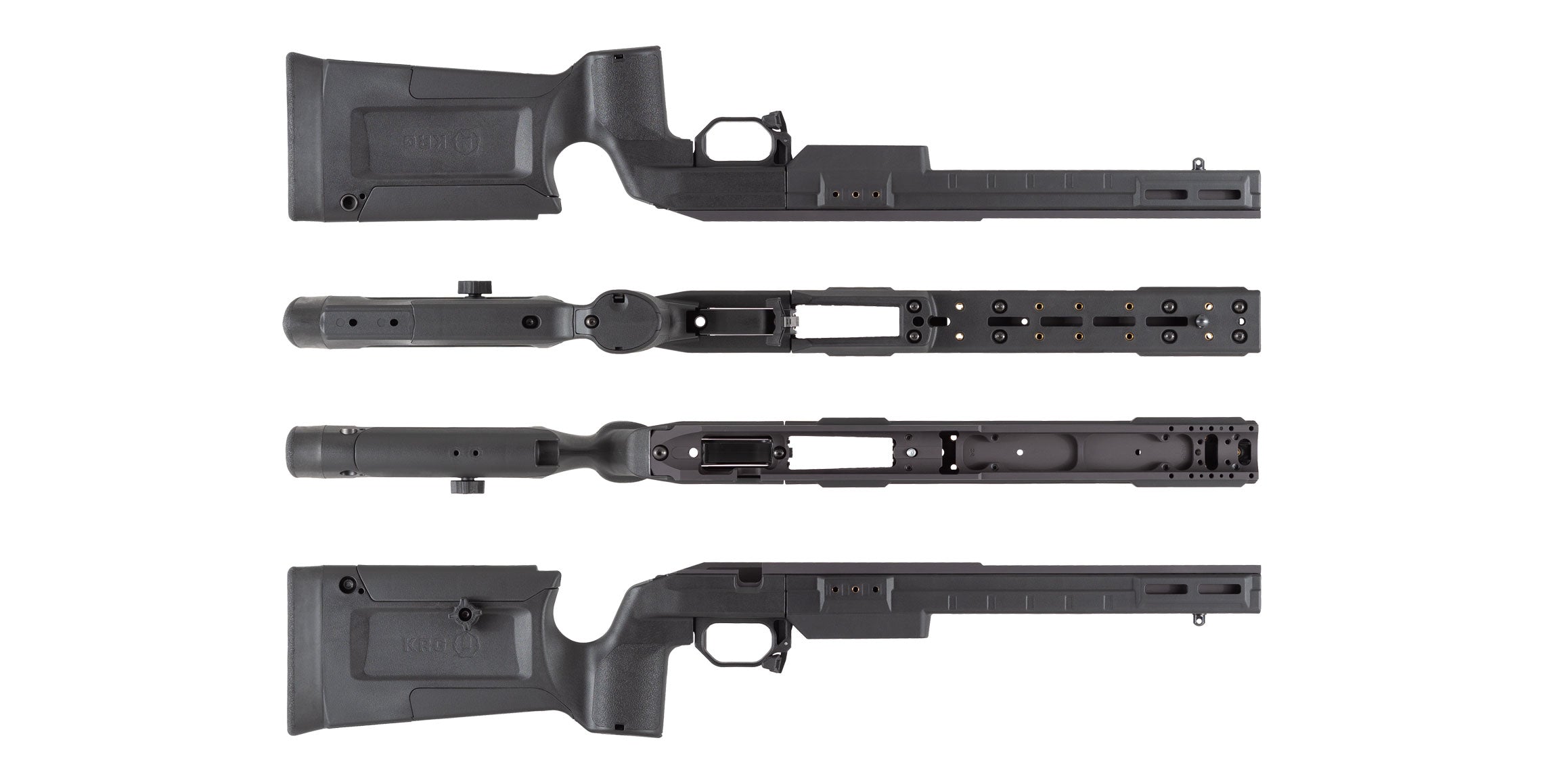 KRG, BRAVO CHASSIS, Remington 700 LA, BLACK