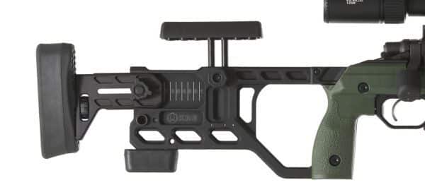 KRG WHISKEY-3 CHASSIS, FIXED ENCLOSED Tikka T3 BLACK