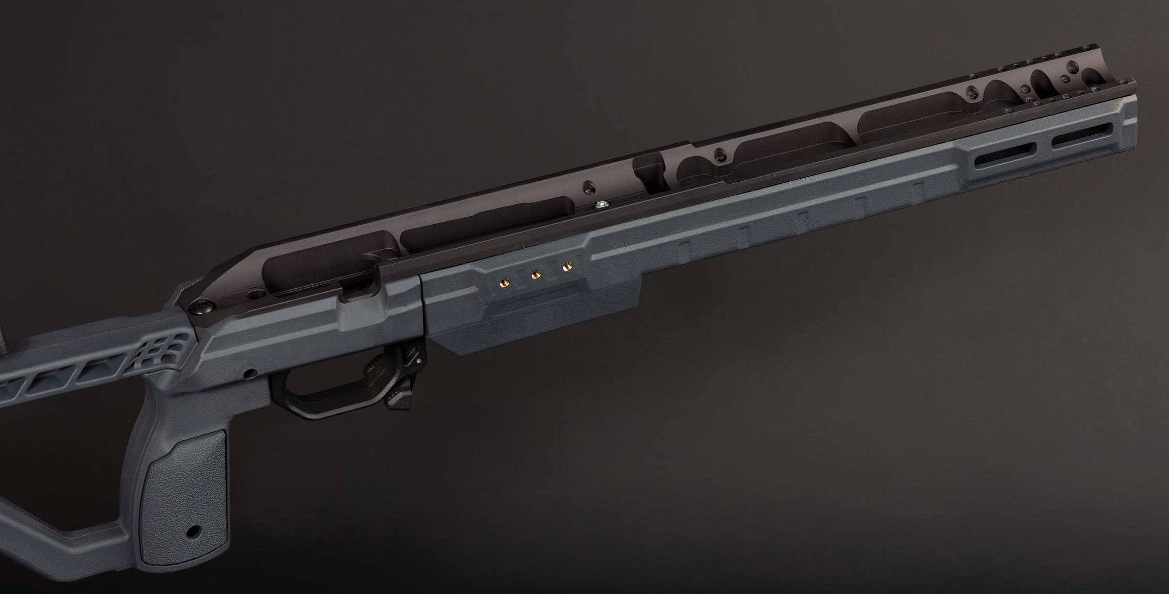 KRG, X-RAY CHASSIS, TIKKA T3 SA GREY - AICS MAG ONLY