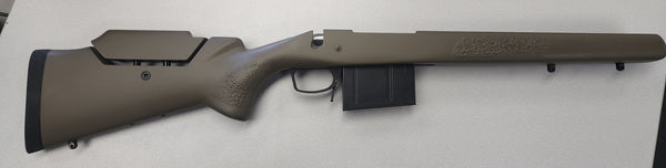 Manners TA Rem 700 Long action OD green,MC 338 Mag Ex Demo