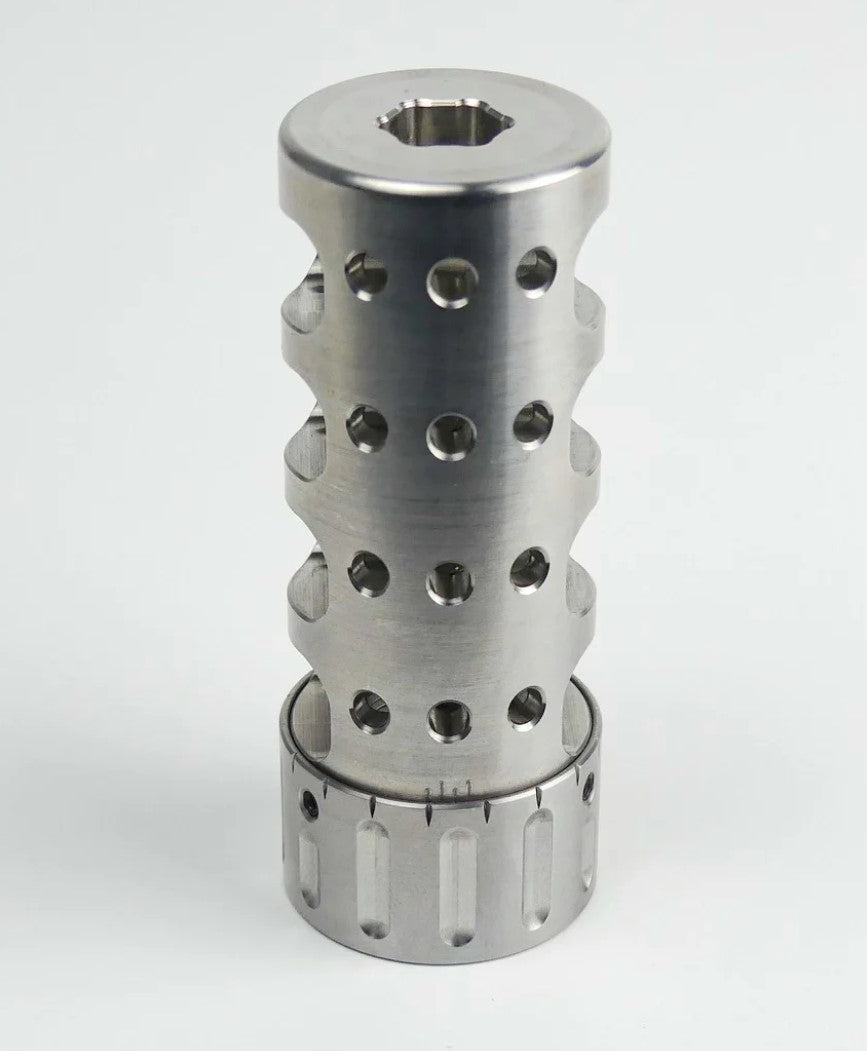 ACE PRECISION MUZZLE BRAKE 5/8x24 6.5MM SS