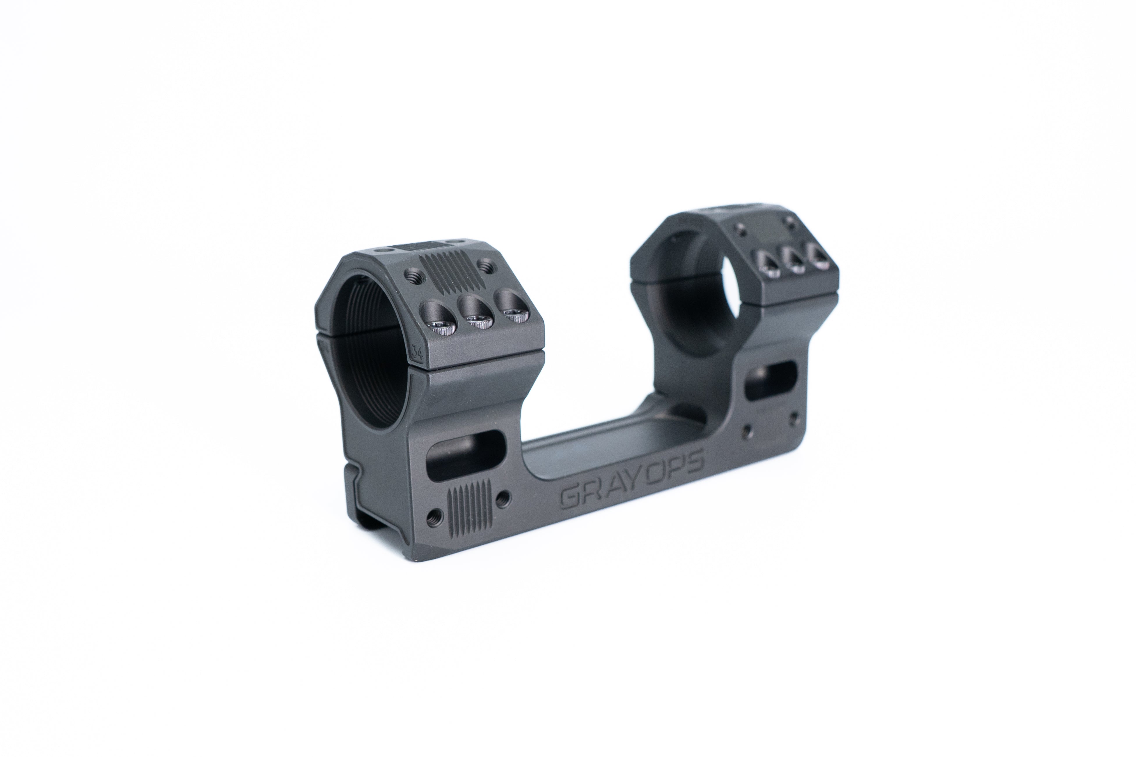 Grey Ops 34mm Precision Scope Mounts-34mm DIA 1.540