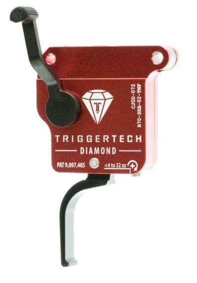TriggerTech Diamond Flat Blk Top Safety S/Stage 700 Clone