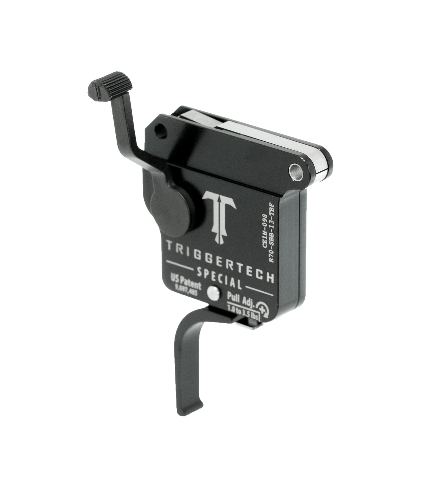 TriggerTech Special Flat Blk Top Safety Rem 700 S/Stage