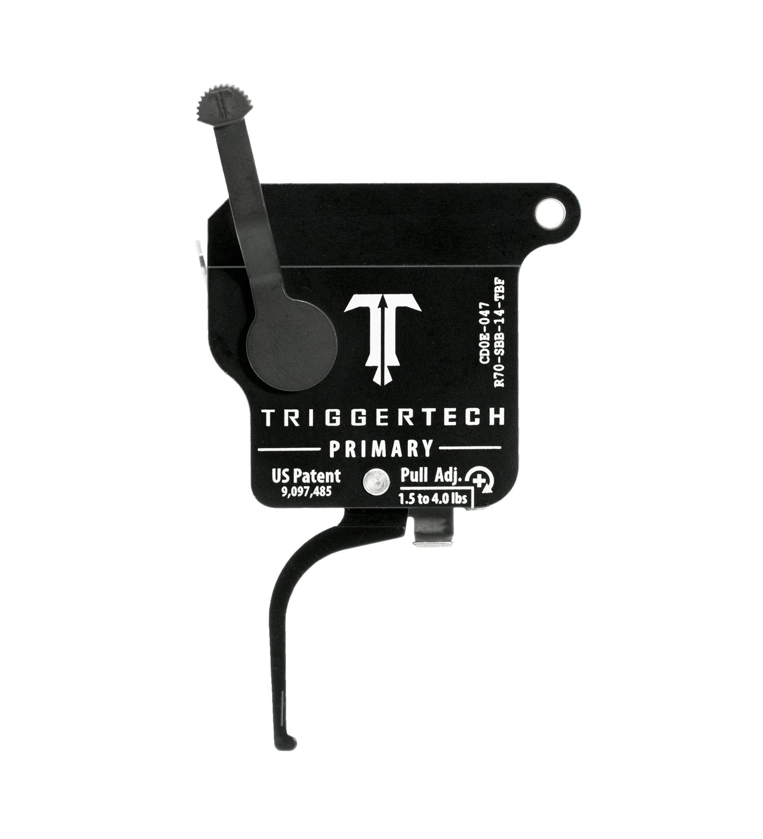 Triggertech Primary Flat BLK Top Safety REM 700 S/ Stage