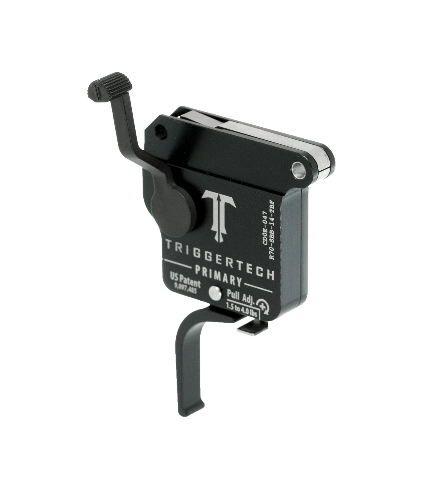 Triggertech Primary Flat BLK Top Safety REM 700 S/ Stage