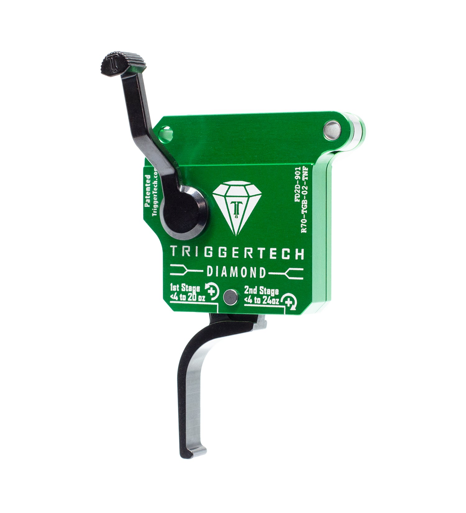 TRIGGERTECH DIAMOND 2 STAGE GR STRAIGHT FLAT SHOE NO BOLT RELEASE, CLONE