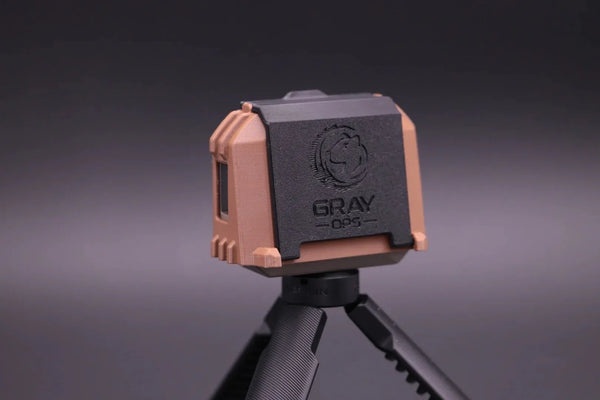 Grey Ops Garmin Xero Bump Cover-Coyote Brown